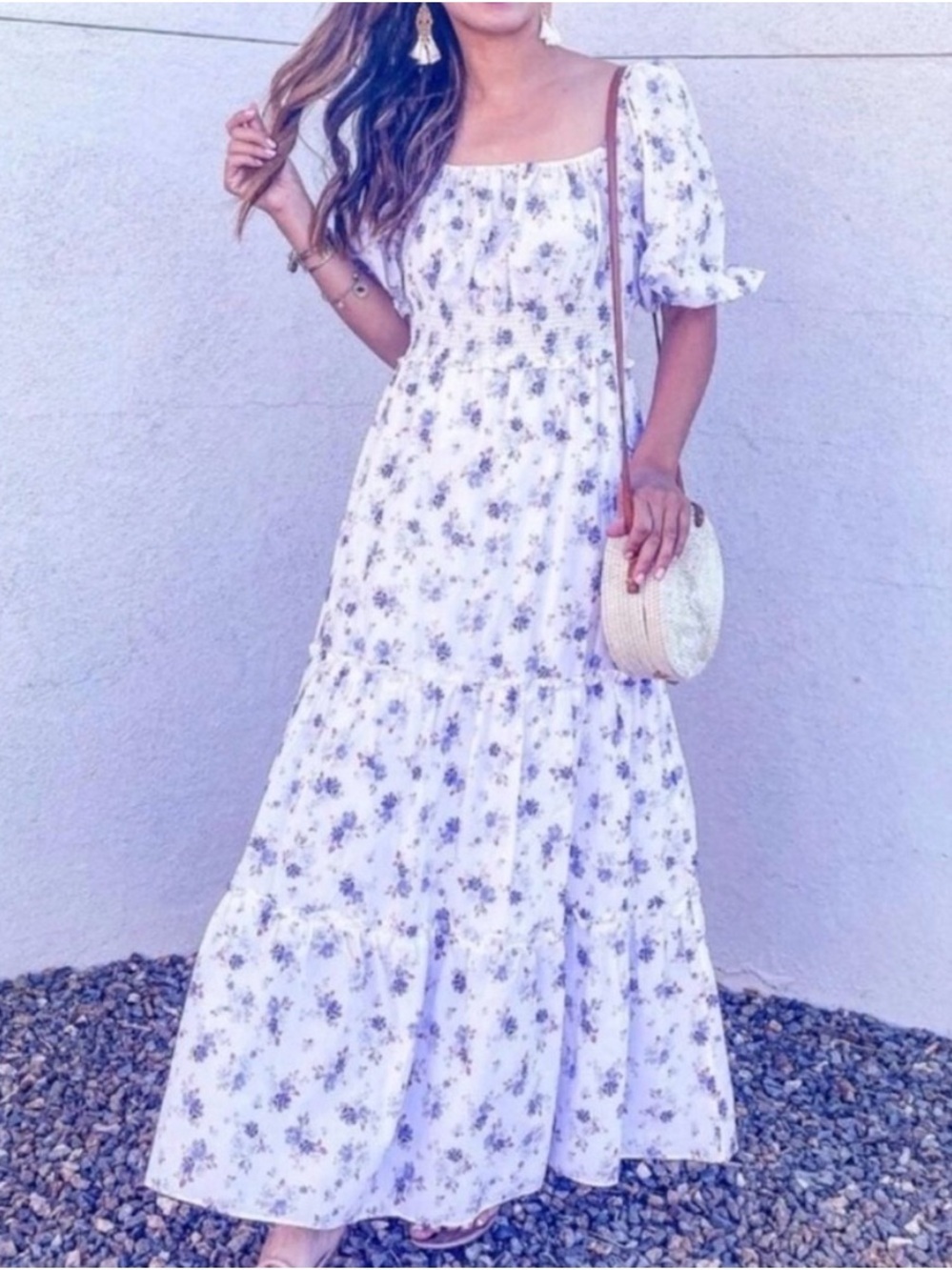 NWT LoveShackFancy x Target Gemma Maxi Dress Floral Cottagecore Size Large